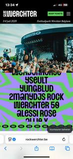 Rock Werchter 10 persoon camping te koop the hive my space, Drie personen of meer, Meerdaags