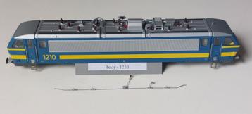 SNCB/NMBS LS MODELLEN MET BLOTE CARROSSERIE SERIE 1210*HO beschikbaar voor biedingen