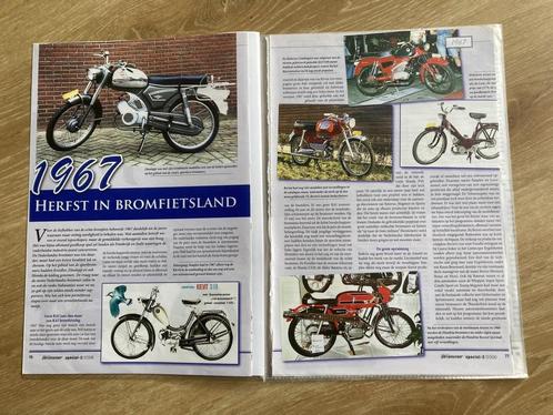 Unieke Map met documentatie nieuwe brommers 1967 - 68 - 69, Fietsen en Brommers, Handleidingen en Instructieboekjes, Zo goed als nieuw