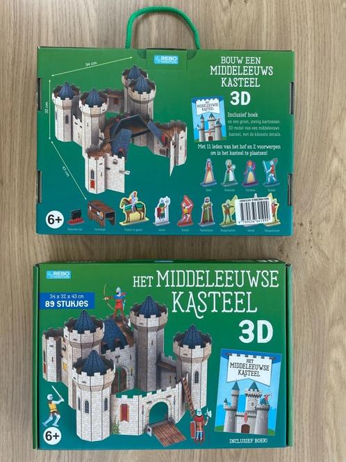 3D 2 types De Château Maison puzzle , Grande Taille