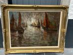 Huile sur toile signeeVanHalsbroek-marin-grandformat, Antiquités & Art, Art | Peinture | Classique, Enlèvement