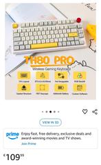Gaming Toetsenbord, Enlèvement ou Envoi, Epomaker, Comme neuf, Touches multimédia