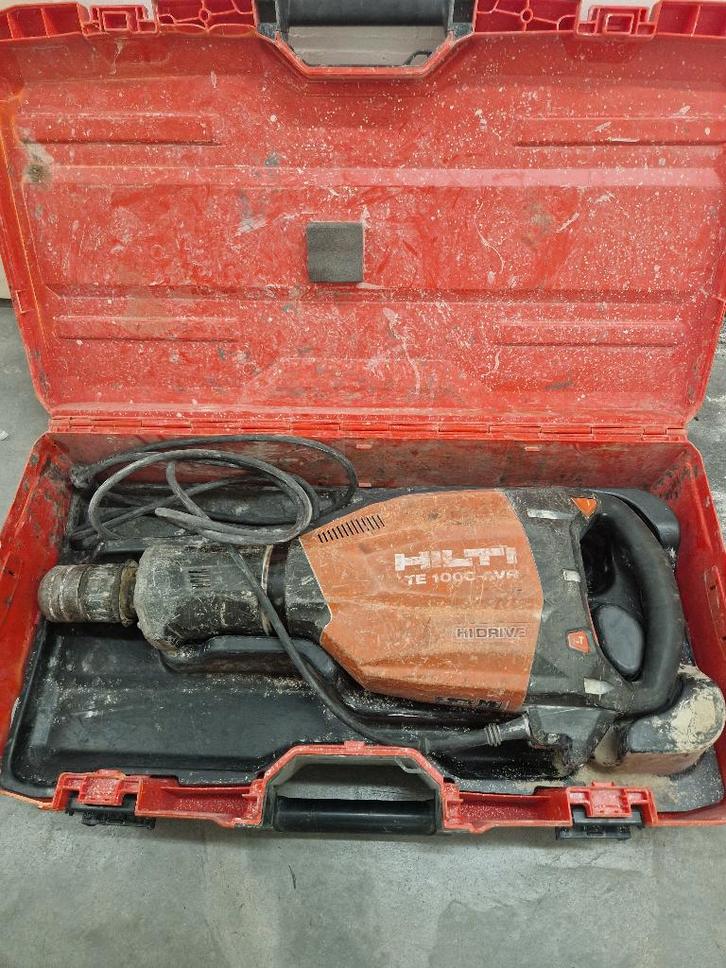 Marteau de démolition lourd Hilti TE 1000 - AVR TE-S, Bricolage & Construction, Outillage | Foreuses, Comme neuf, Marteau perforateur et/ou Marteau piqueur