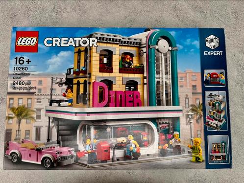 LEGO 10260 Downtown Diner, Kinderen en Baby's, Speelgoed | Duplo en Lego, Gebruikt, Lego, Complete set, Ophalen