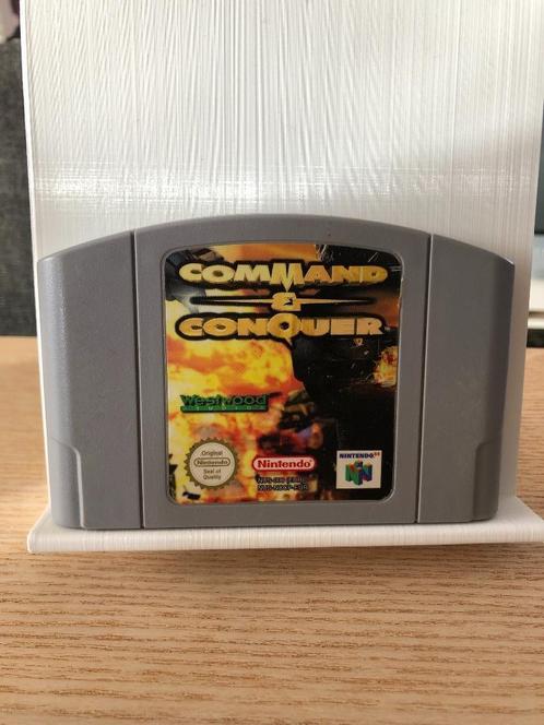 Command & conquer - nintendo n64, Games en Spelcomputers, Games | Nintendo 64, Zo goed als nieuw, Strategie en Constructie, 1 speler