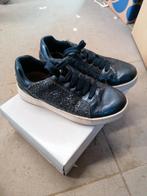 Blauwe glitter sneakers maat 30 GEOX, Ophalen, Zo goed als nieuw