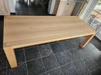 Massief eiken eettafel, Huis en Inrichting, Tafels | Eettafels, Ophalen, Design, Eikenhout, 200 cm of meer
