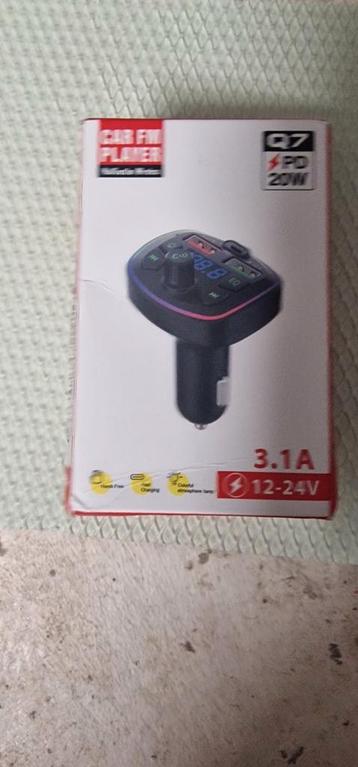 Kit voiture Bluetooth avec fonction de charge rapide pour té, Autos : Divers, Carkits, Enlèvement ou Envoi, Neuf