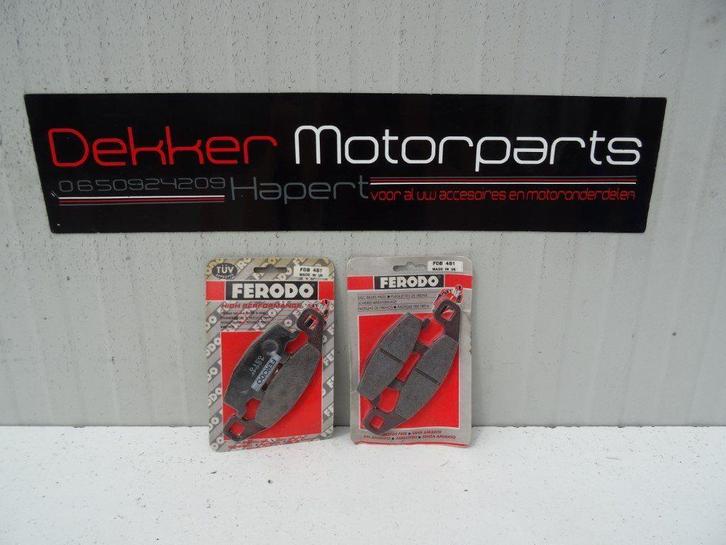 Ferodo remblokken voorzijde Kawasaki KLE ZR GPX GPZ ZX GTR, Motoren, Onderdelen | Kawasaki, Nieuw, Ophalen of Verzenden