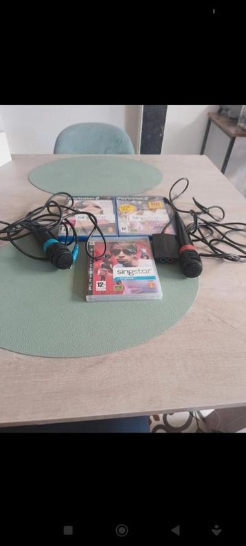 lot singstar ps2 et ps3, Enlèvement ou Envoi, Comme neuf