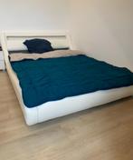 Tweepersoonsbed 140cm x 200cm met Led verlichting, Ophalen, Gebruikt, 140 cm, Twijfelaar
