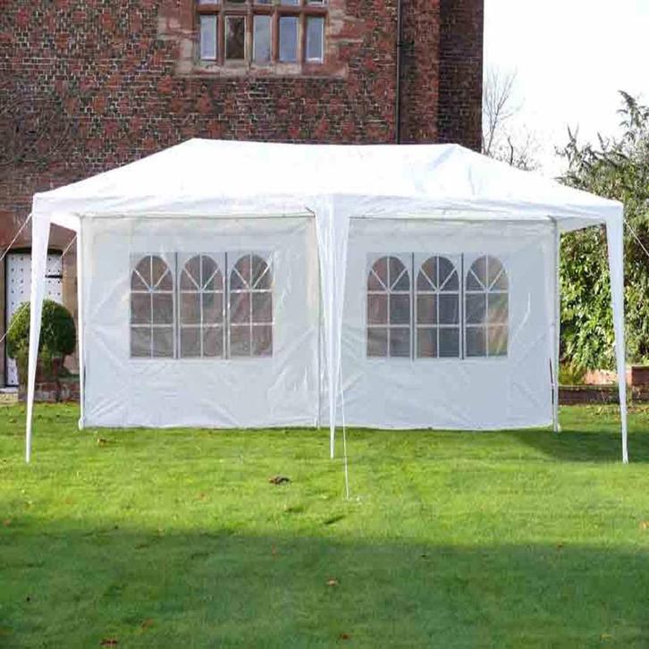 LOCATION de Tonnelles à tubes, Tuin en Terras, Partytenten, Zo goed als nieuw, Ophalen