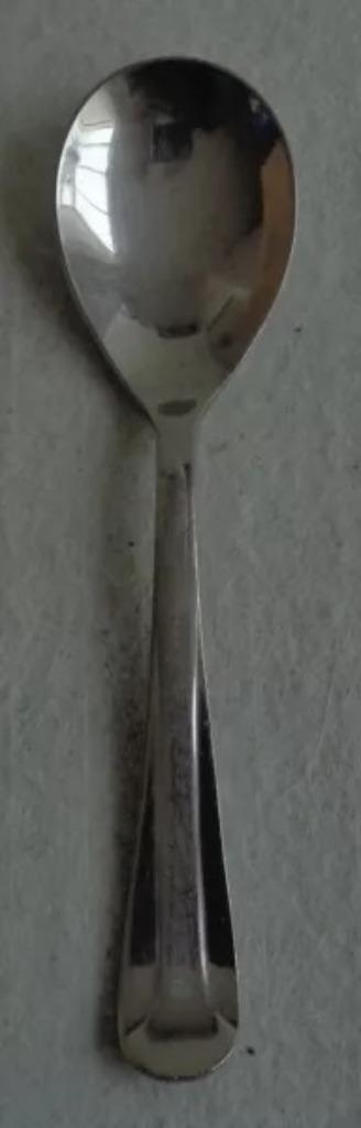 SOLA GZ 1400 HETTY suikerschep suikerlepel 12,2cm sugar scoo, Huis en Inrichting, Keuken | Bestek, Zo goed als nieuw, Verzenden
