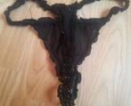 Zwarte string maat M, Ophalen of Verzenden, String