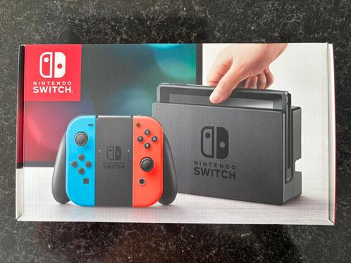 Nintendo Switch met accessoires, Games en Spelcomputers, Spelcomputers | Nintendo Switch, Zo goed als nieuw, Switch 2019 Upgrade
