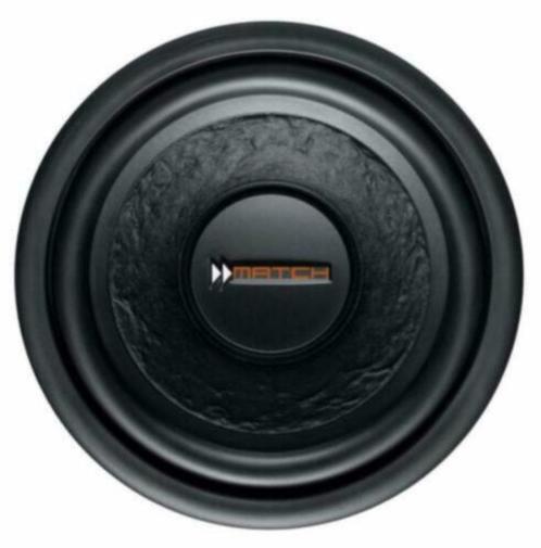 MATCH PP 8W-Q Subwoofer 8 inch 400Watt 4x 3 Ohm., Auto diversen, Autospeakers, Nieuw, Ophalen of Verzenden