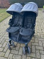 Dubbele buggy, Kinderen en Baby's, Buggy's, Ophalen, Zo goed als nieuw, Regenhoes