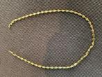 Prachtige halsketting goldplated ( met een laagje goud ), Ophalen of Verzenden, Nieuw, Goud, Goud