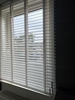 Houten lammelen, Huis en Inrichting, Stoffering | Gordijnen en Lamellen, Ophalen, Gebruikt, 100 tot 150 cm, Wit