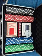 Pokerset in koffer, Hobby en Vrije tijd, Gezelschapsspellen | Kaartspellen, Ophalen of Verzenden, Zo goed als nieuw