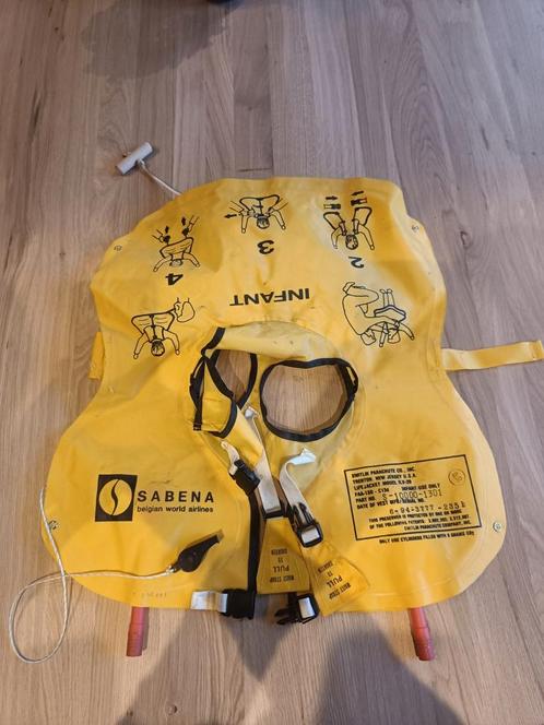 SABENA reddingsvest kind UNIEK!, Verzamelen, Sabenasouvenirs, Zo goed als nieuw, Ophalen of Verzenden