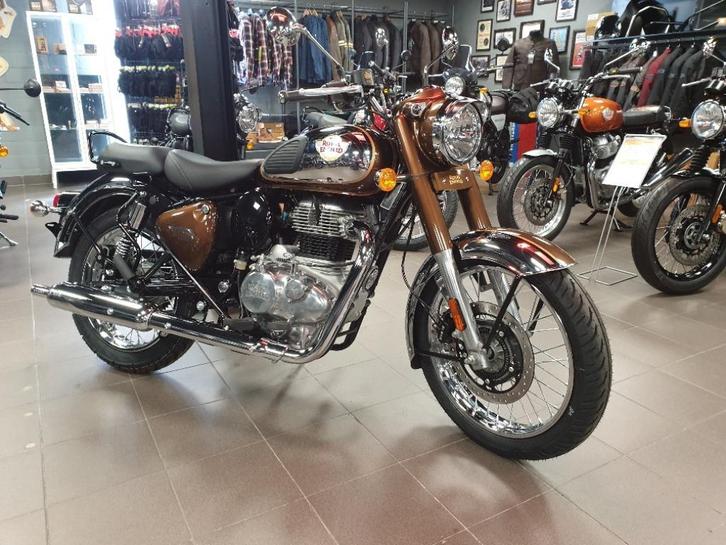 Royal Enfield Classic Chrome Bronze, Motoren, Motoren | Royal Enfield, Bedrijf, Overig, 12 t/m 35 kW, Minimaal motorrijbewijs A2