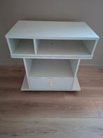 TV- of bijzetkastje wit, Antiek en Kunst, Ophalen