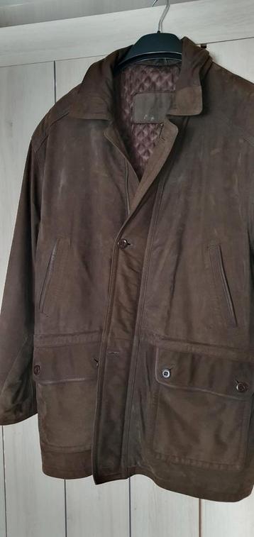 Heren jas in daim maat l, Enlèvement ou Envoi, Taille 52/54 (L)