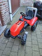 Falk tractor met aanhangwagen Supercharger rood, Ophalen of Verzenden, Zo goed als nieuw