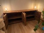 Massieve dressoir in teak, Huis en Inrichting, Kasten | Dressoirs, Ophalen, Zo goed als nieuw