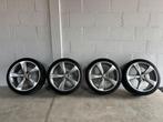 Originele 20" AUDI Rotor velgen met banden, Autos : Pièces & Accessoires, Pneus & Jantes, 255 mm, Véhicule de tourisme, Pneus été