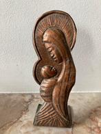 Afrikaanse Maria met Kind in brons (14 cm), Antiek en Kunst, Ophalen of Verzenden