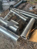 Dubbelwandige inox schouw, Ophalen