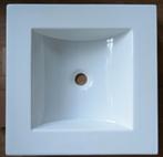 NIEUW - VITRA AQ2 spoelbak - vierkant wit keramiek 50x50, Ophalen, Nieuw, Wastafel