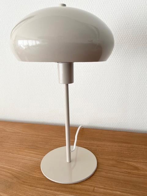Tafellamp Mushroom, paddestoel, sierlijke vintage look, Huis en Inrichting, Lampen | Tafellampen, Nieuw, Minder dan 50 cm, Metaal