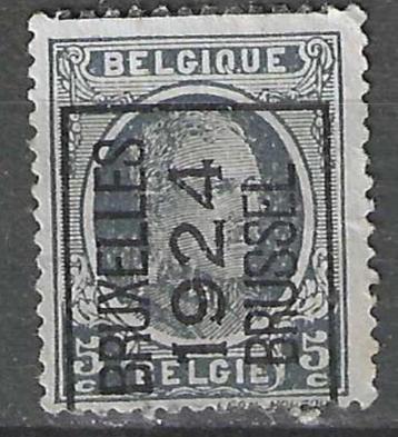 Belgie 1924 - OBP 108pre - Koning Abert - Type Houyoux  (ZG) beschikbaar voor biedingen