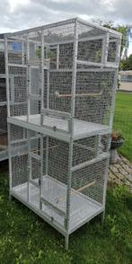 Vogel kooi, Ophalen, Zo goed als nieuw, Aluminium, Vogelkooi
