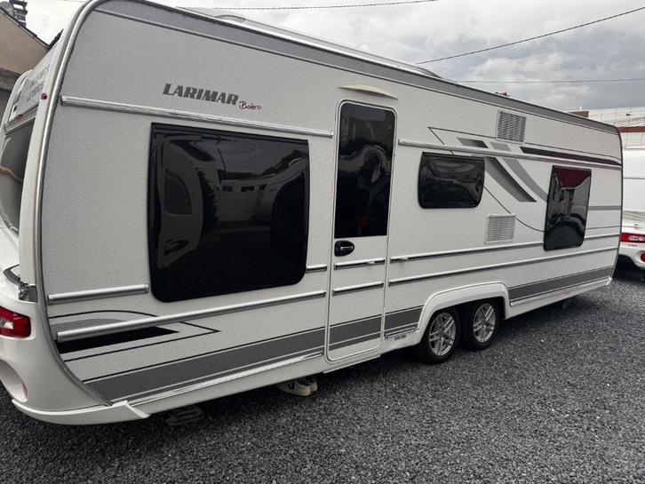Caravanes, Fendt Larimar 6.50 années 2017, Caravans en Kamperen, Caravans, Particulier, tot en met 2, 2000 kg en meer, Standaardzit