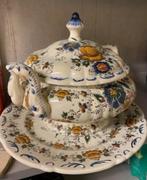 schaal + terrine, Huis en Inrichting, Woonaccessoires | Schalen en Manden, Ophalen, Porselein of Keramiek, Schaal, Rond