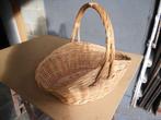 Panier corbeille en osier, Huis en Inrichting, Woonaccessoires | Schalen en Manden, Ophalen, Gebruikt, Riet, Mand