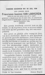 Oorlog, Verzamelen, Bidprentjes en Rouwkaarten, Ophalen of Verzenden