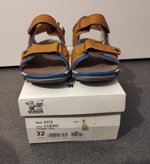 Mooie cognac sandalen Acebos, maat 32 (nieuw), Kinderen en Baby's, Kinderkleding | Schoenen en Sokken, Nieuw, Overige typen, Jongen