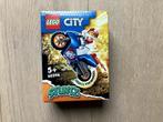 Lego City 60298 rocket stunt bike, Ophalen of Verzenden, Zo goed als nieuw, Complete set, Lego