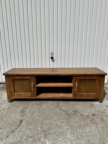 massief houten tv-meubel beschikbaar voor biedingen