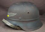 Duitse WO2 M42 Luchtbeschermings helm, Ophalen of Verzenden