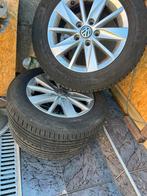 3x VW velgen 15 inch met zomerbanden 215/60 R15, Auto-onderdelen, Banden en Velgen, Ophalen, 15 inch, Velg(en), Zomerbanden