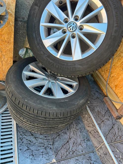 3x VW velgen 15 inch met zomerbanden 215/60 R15, Auto-onderdelen, Banden en Velgen, Velg(en), Zomerbanden, 15 inch, Ophalen