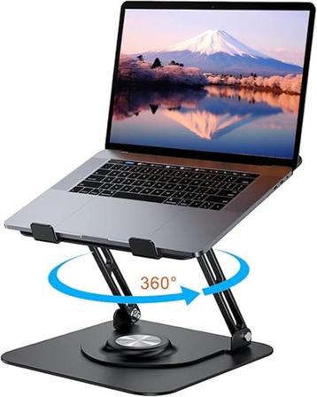 Laptopstandaard met 360 graden draaibare basis GRATIS LEV beschikbaar voor biedingen
