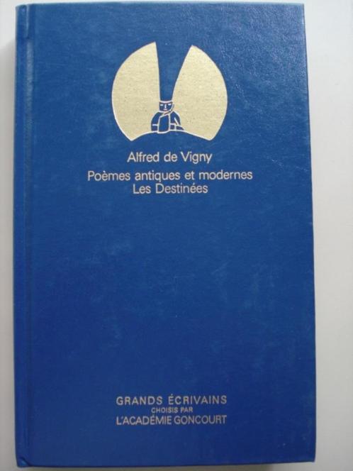 4. Alfred de Vigny Poèmes Antiques et modernes Les Destinées, Livres, Poèmes & Poésie, Utilisé, Un auteur, Envoi