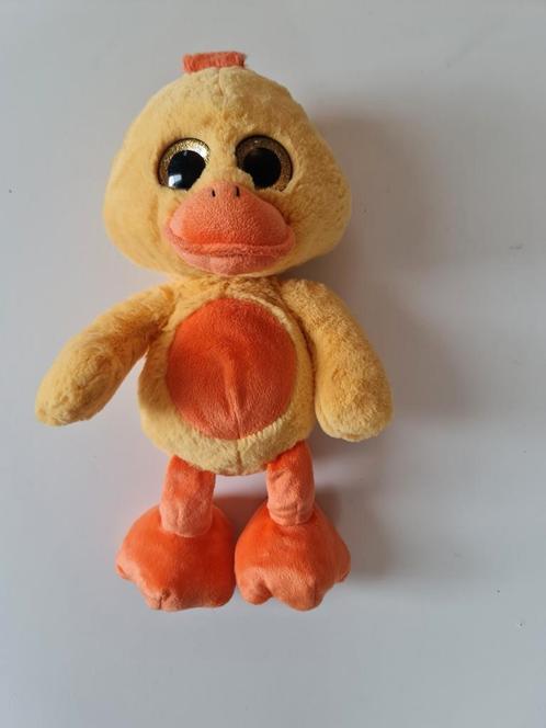 Knuffels met blinkende ogen  ( 10 stuks ), Kinderen en Baby's, Speelgoed | Knuffels en Pluche, Zo goed als nieuw, Eend, Ophalen of Verzenden